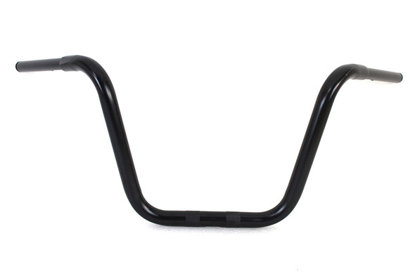 V-Twin - 25-0739 - 12-1/2 inch Rhino Ape Hanger Handlebar with Indents Black