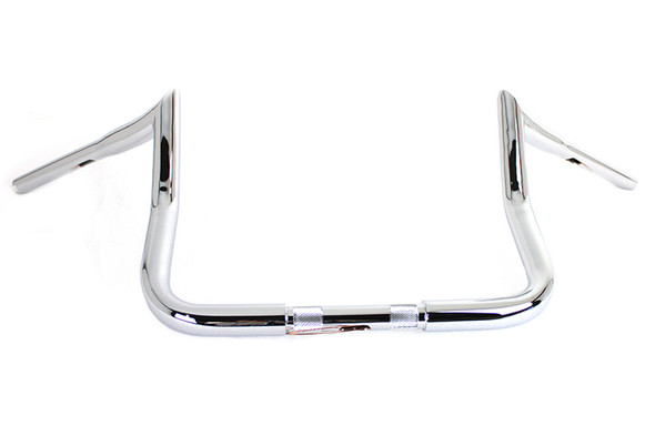 V-Twin - 25-0763 - 12 inch Handlebar without Indents Chrome
