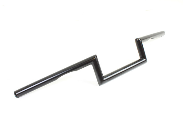 V-Twin - 25-1281 - 4 inch Z Handlebar with Indents Black