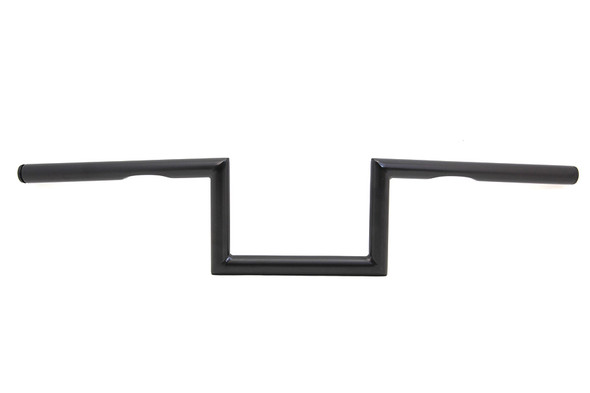 V-Twin - 25-1282 - 5-1/2 inch Z Handlebar with Indents Black