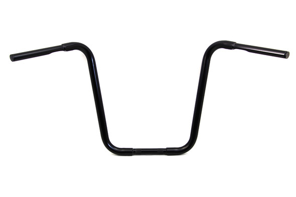 V-Twin - 25-1297 - 18 inch Buffalo Ape Hanger Handlebar with Indents Black