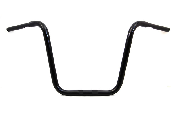 V-Twin - 25-1301 - 15-1/2 inch Rhino Ape Hanger Handlebar with Indents Black