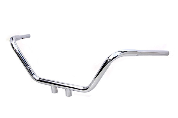 V-Twin - 25-1843 - 10 inch Chrome Bathtub Handlebar