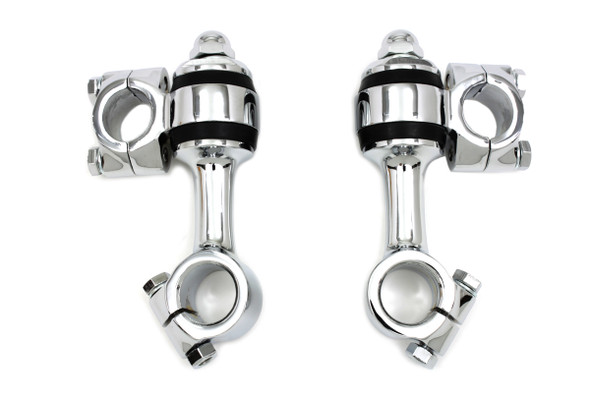 V-Twin - 25-1946 - Flanders Handlebar Riser Set