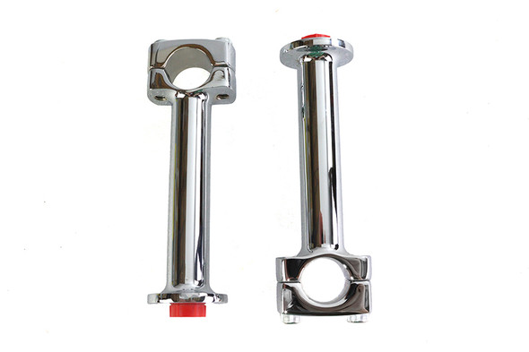 V-Twin - 25-2201 - 5 inch Post Riser Set Chrome