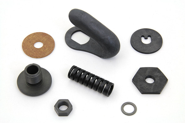 V-Twin - 2585-7 - Steering Damper Kit Upper Parkerized