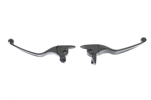 V-Twin - 26-0005 - M8 Matte Black Wide Hand Lever Set