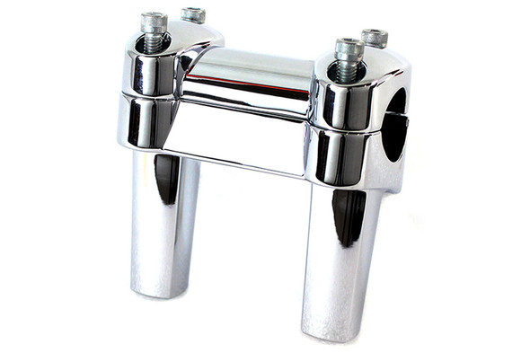 V-Twin - 26-0011 - 4.1 inch Fat Riser Kit Chrome