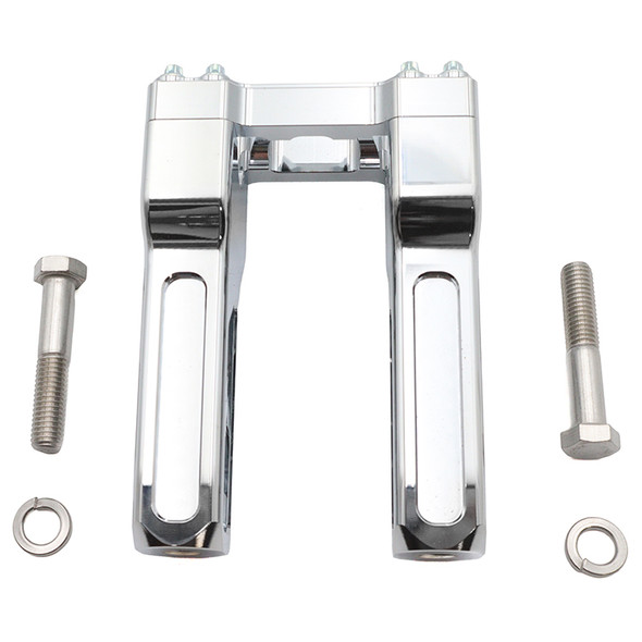 V-Twin - 26-0039 - Wyatt Gatling 6 inch Pirate Style Riser Set Chrome
