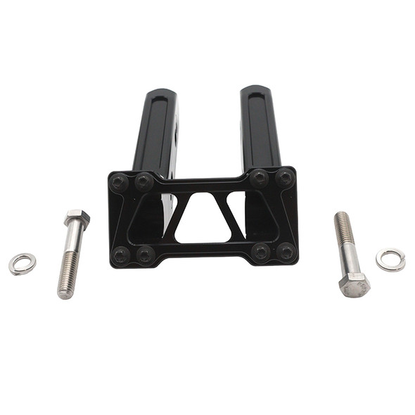 V-Twin - 26-0041 - Wyatt Gatling 8 inch Pirate Style Riser Set Black