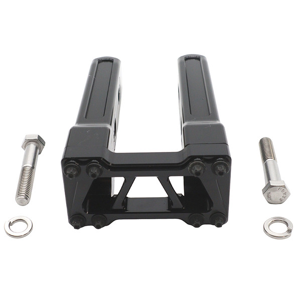 V-Twin - 26-0043 - Wyatt Gatling 8 inch Pirate Style Riser Set Black