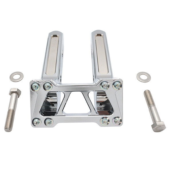 V-Twin - 26-0045 - Wyatt Gatling 8 inch Pirate Style Riser Set Chrome