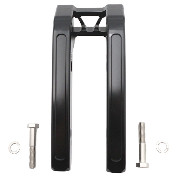 V-Twin - 26-0049 - Wyatt Gatling 10 inch Pirate Style Riser Set Black
