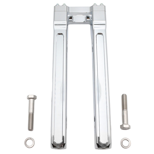 V-Twin - 26-0068 - Wyatt Gatling 12 inch Pirate Style Riser Set Chrome