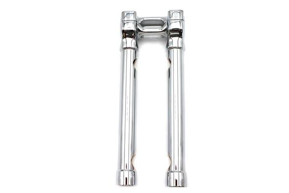 V-Twin - 26-0069 - Wyatt Gatling 12 inch Combat Style Riser Set Chrome