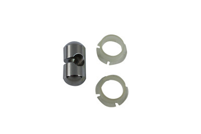V-Twin - 26-0505 - Hand Lever Pivot Pin and Bushing - Fits 1971-1984 Harley-Davidson FX, 1968-1987 XL, 1984-1987 FXR, FXST, 1979-1987 FLT, 1986-1987 FLST, 1968-1984 FL