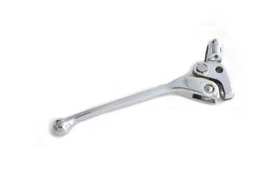 V-Twin - 26-0523 - Chrome Clutch Hand Lever Assembly - Fits 1968-1972 Harley-Davidson FL, 1971-1972 FX