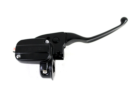 V-Twin - 26-0607 - Handlebar Master Cylinder Assembly Black - Fits 2008-2013 Harley-Davidson FLT
