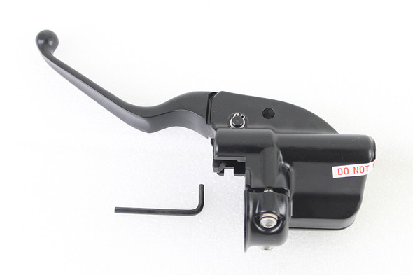 V-Twin - 26-0609 - Handlebar Master Cylinder Assembly Black - Fits 2015-2017 Harley-Davidson FXST