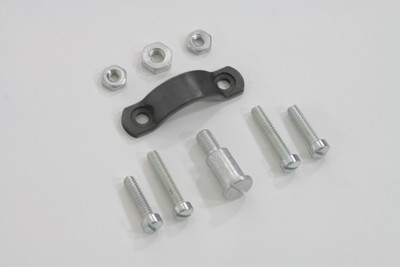 V-Twin - 26-0947 - Hand Lever Clamp/Hardware Kit - Fits 1936-1964 Harley-Davidson G, 1926-1964 W, 1941-1964 FL, 1936-1952 EL