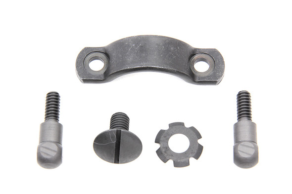 V-Twin - 26-0949 - Parkerized Brake Hand Lever Screw Kit - Fits 1936-1940 Harley-Davidson W, EL, U