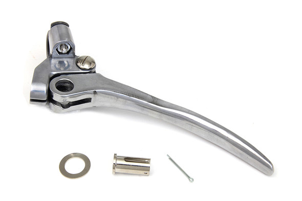 V-Twin - 26-0950 - Polished Hand Lever Assembly - Fits 1941-1948 Harley-Davidson G, UL, FL