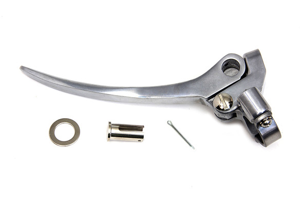 V-Twin - 26-0953 - Polished Clutch/Brake Hand Lever Assembly - Fits 1949-1964 Harley-Davidson FL (brake), 1952-1964 FL (clutch)