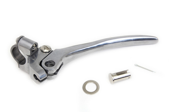 V-Twin - 26-0953 - Polished Clutch/Brake Hand Lever Assembly - Fits 1949-1964 Harley-Davidson FL (brake), 1952-1964 FL (clutch)