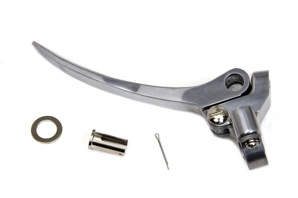 V-Twin - 26-0957 - Polished Brake Lever Assembly - Fits 1941-1942 Harley-Davidson FL, U, W, EL