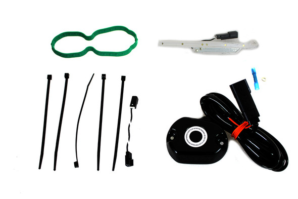V-Twin - 26-1190 - OE Sportster Fuel Gauge Kit Black