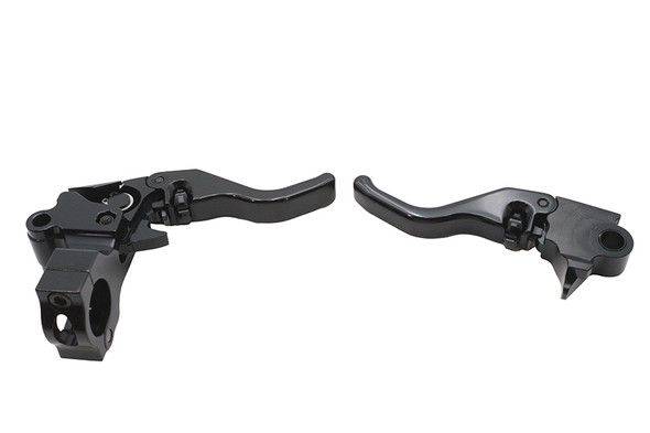 V-Twin - 26-2114 - Tamer E-Z Finger Lever Control Set Black