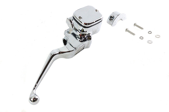 V-Twin - 26-2180 - Handlebar Master Cylinder 9/16 inch Bore - Fits 1996-2017 Harley-Davidson FXD, 1996-2007 FLT, 1996-2014 FLST, 1996-2003 XL, 1996-2014 FXST