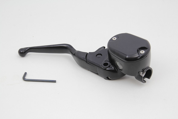 V-Twin - 26-2214 - Handlebar Master Cylinder Assembly Black - Fits 2014-2021 Harley-Davidson XL (without ABS)