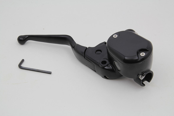 V-Twin - 26-2216 - Handlebar Master Cylinder Assembly Black - Fits 2014-2021 Harley-Davidson XL (with ABS)