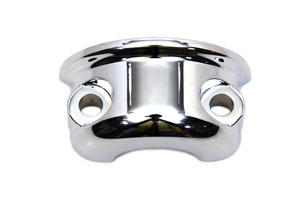 V-Twin - 26-2229 - Clutch Hand Lever and Master Cylinder Clamp Chrome
