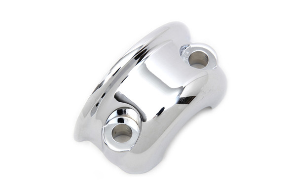 V-Twin - 26-2229 - Clutch Hand Lever and Master Cylinder Clamp Chrome