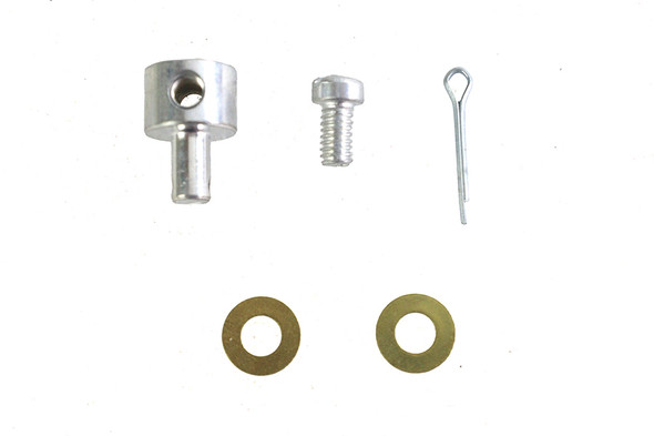 V-Twin - 2658-5 - Cadmium Carburetor Throttle Lever Wire Block