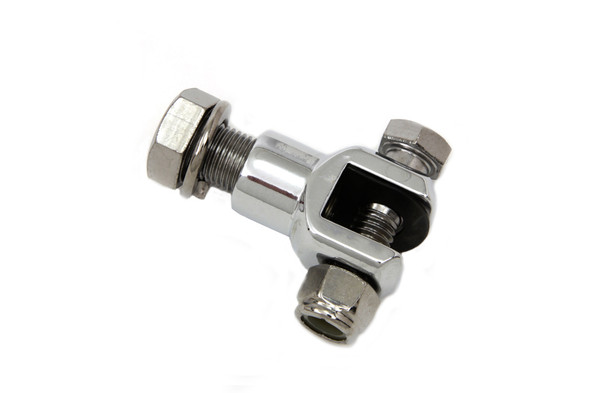 V-Twin - 27-0028 - Footpeg Mount Yoke Chrome