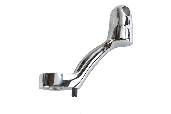 V-Twin - 27-0044 - Footpeg Support Left Chrome - Fits 1986-1990 Harley-Davidson XL