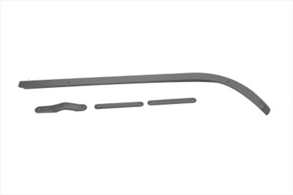 V-Twin - 27-0100 - Chrome Left Side Chain Guard