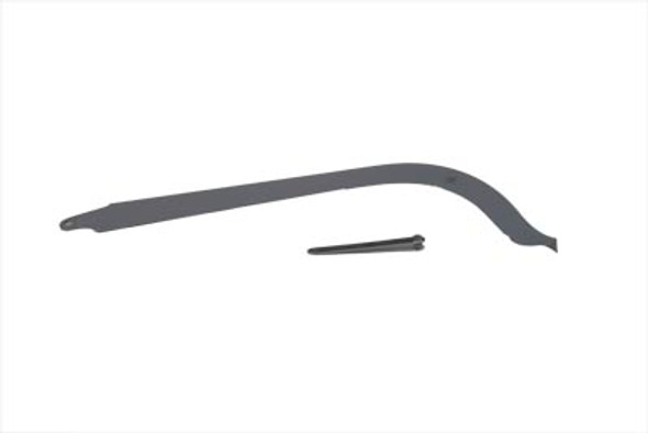 V-Twin - 27-0111 - Chrome Left Side Chain Guard