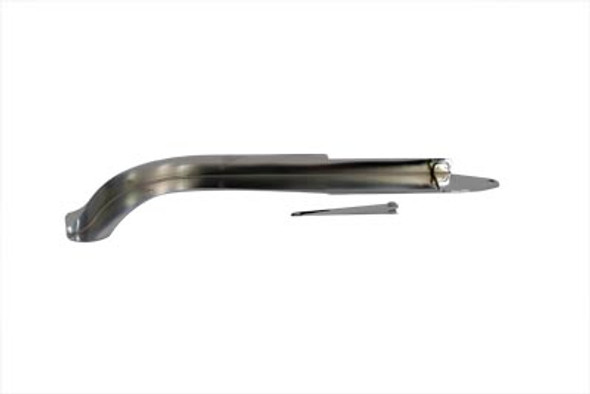V-Twin - 27-0111 - Chrome Left Side Chain Guard