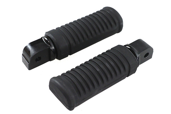 V-Twin - 27-0175 - M8 Passenger Footpeg Set Black
