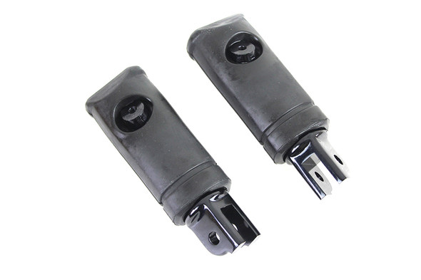 V-Twin - 27-0184 - M8 Driver Footpeg Set Black