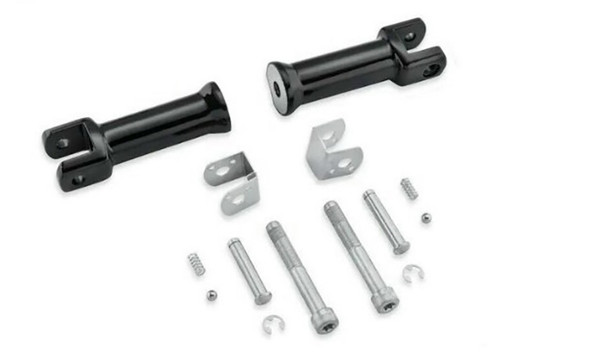 V-Twin - 27-0207 - M8 Passenger Footpeg Mount Kit Black