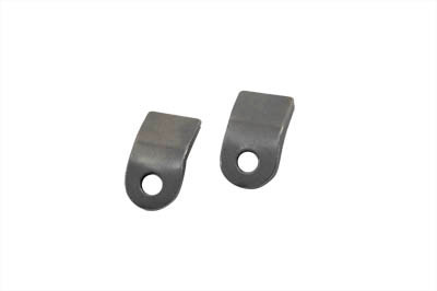 V-Twin - 27-0311 - Footboard Mount Tab Set - Fits 1936-1940 Harley-Davidson EL, 1941-1984 FL, 1936-1940 UL