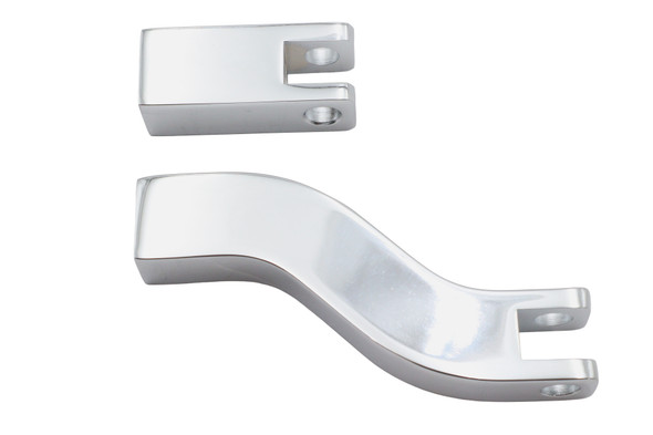 V-Twin - 27-0313 - Rear Passenger Footpeg Mount Set Chrome