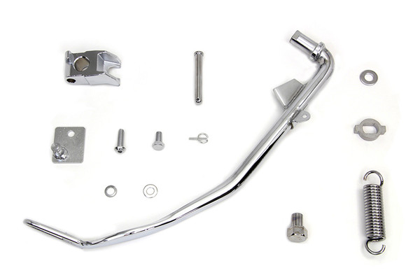 V-Twin - 27-0378 - Chrome Kickstand Kit - Fits 1990-2005 Harley-Davidson FXD, 1991-2005 FXDWG