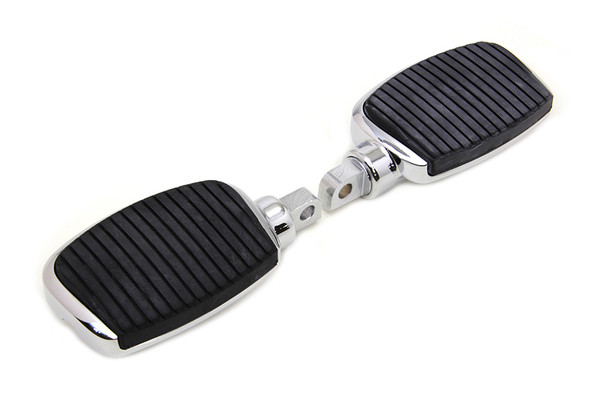 V-Twin - 27-0482 - Chrome Mini Driver Footboard Set
