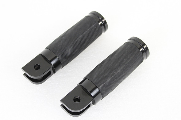 V-Twin - 27-0489 - Caliber Black Driver Footpeg Set